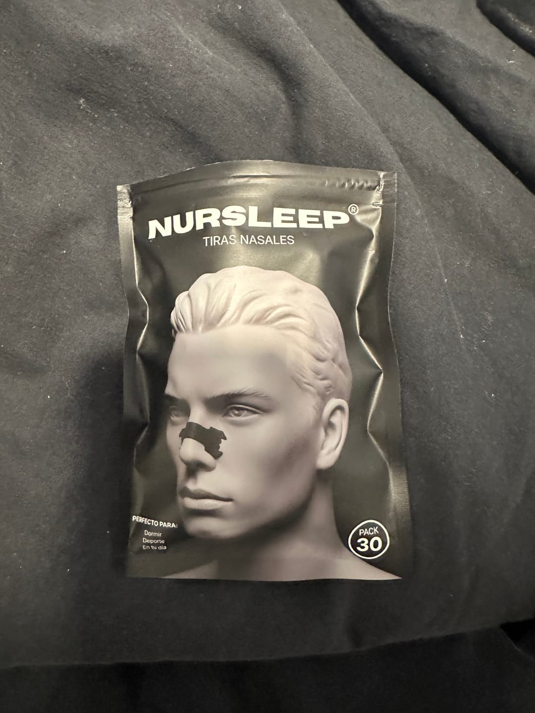 Customer photo review of Tiras Nasales Nursleep®