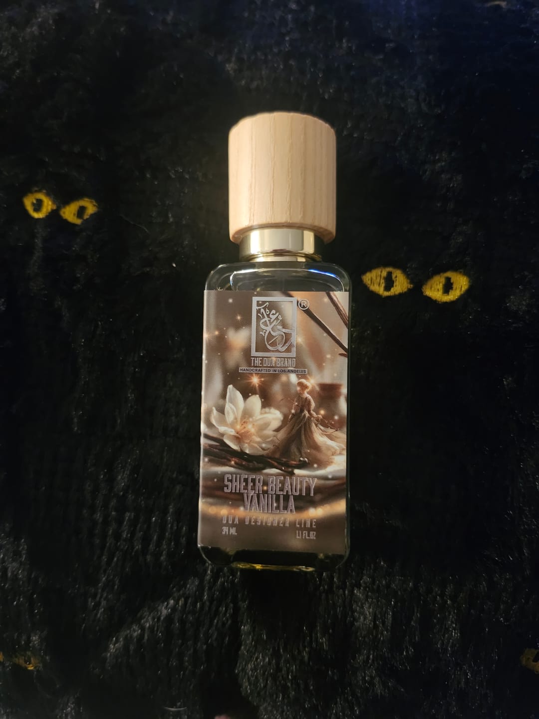 Customer photo review of Sheer Beauty Suede Vanilla