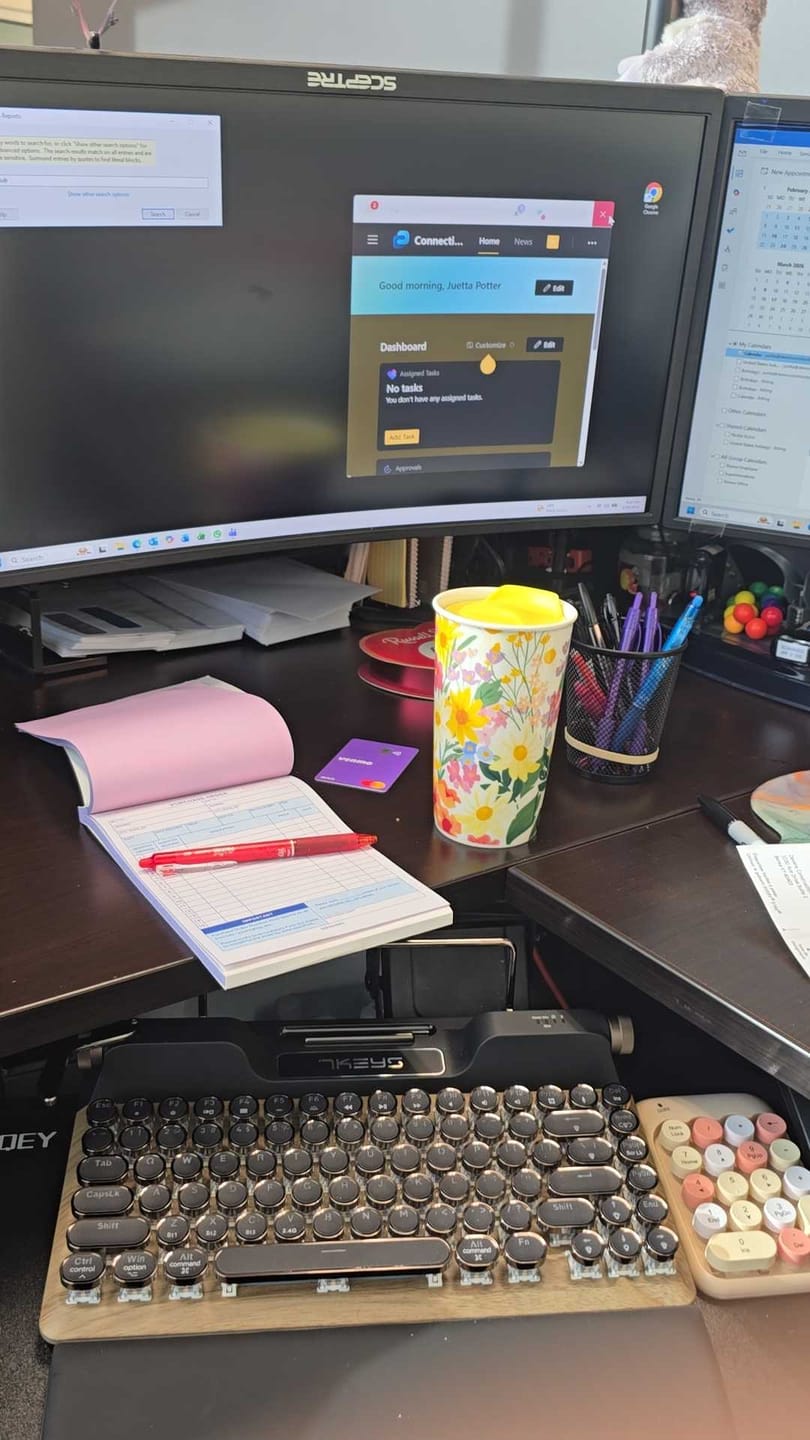 Customer photo review of Classic Typewriter Keyboard