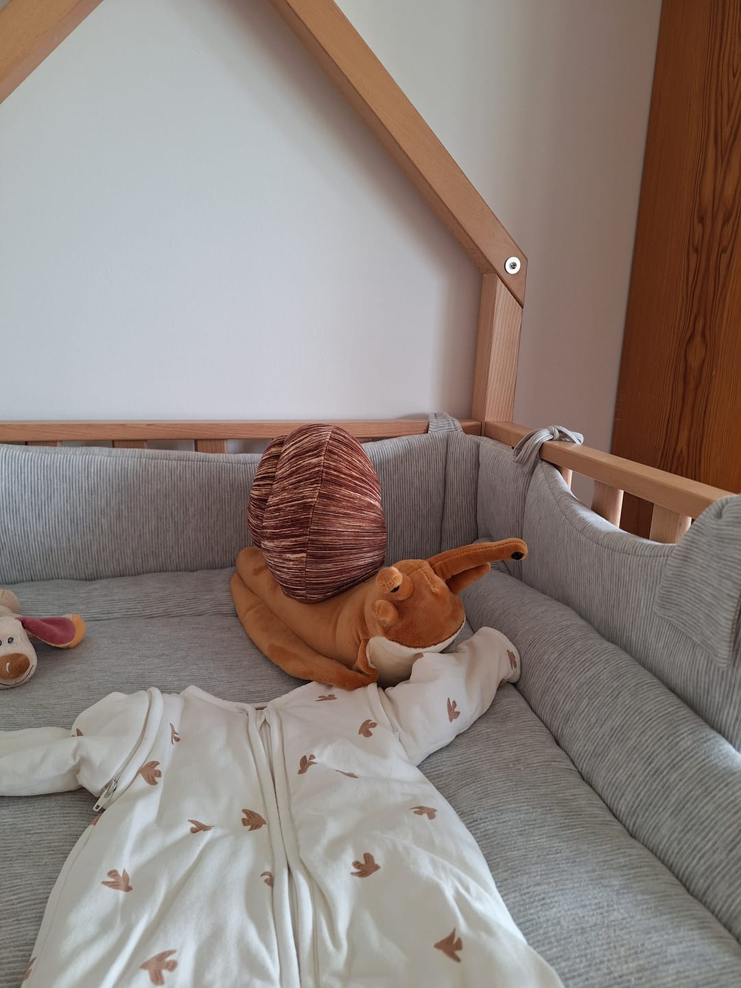 Customer photo review of Snail Soft Stuffed Plush Toy