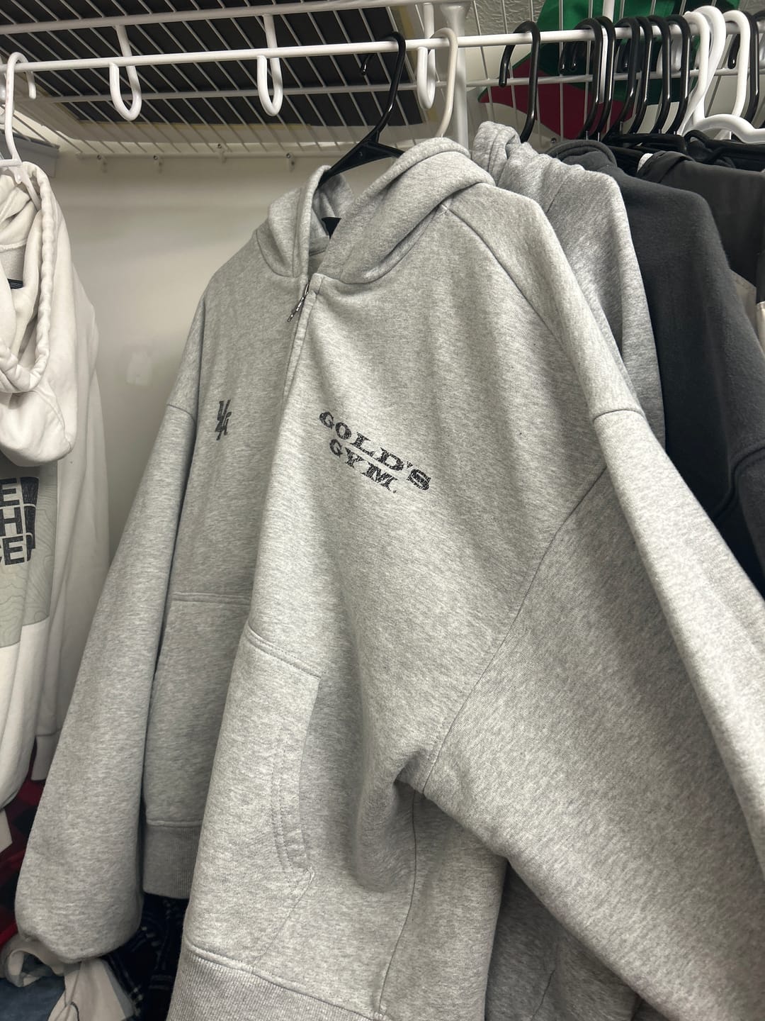 Customer photo review of 5162 - Golds Gym Throwback Zip-ups