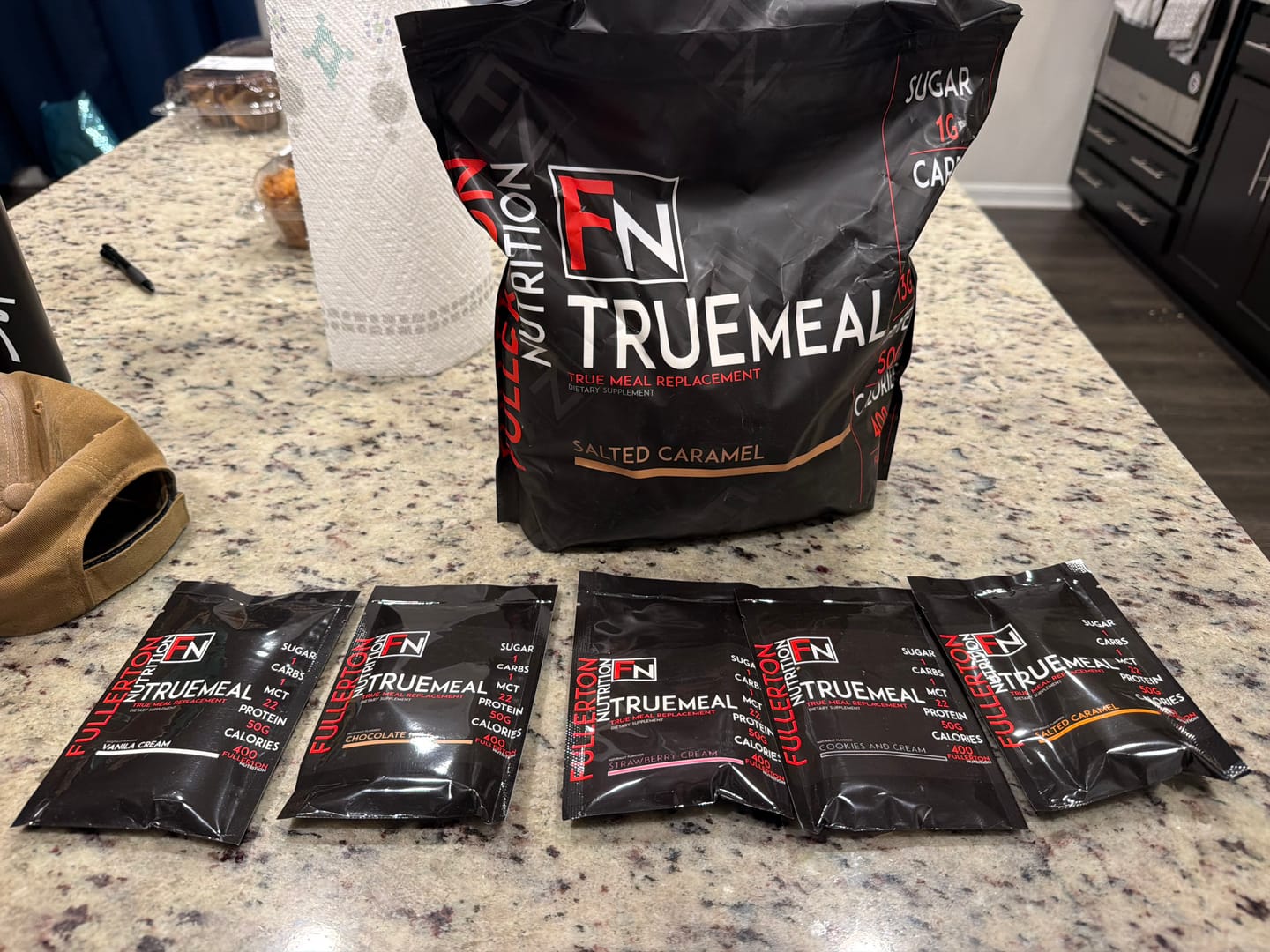 Customer photo review of True Meal Low Carb Meal Replacement