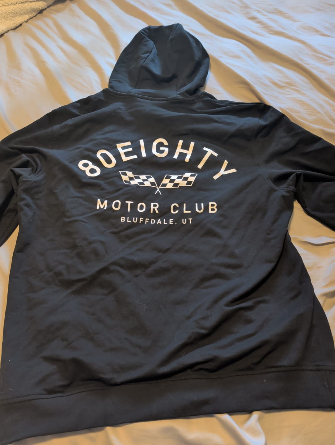 Customer photo review of 80Eighty® MotorClub Hoodie