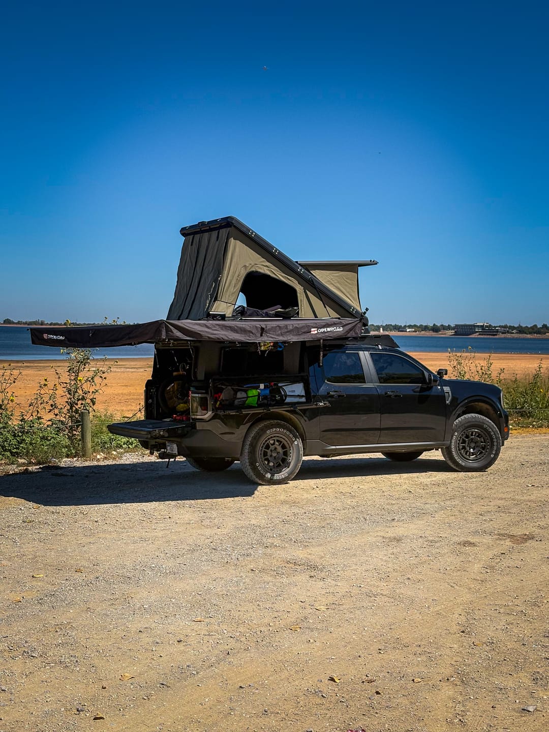 Customer photo review of OPENROAD  270 Free Standing Awning for Camping-Adventure Series