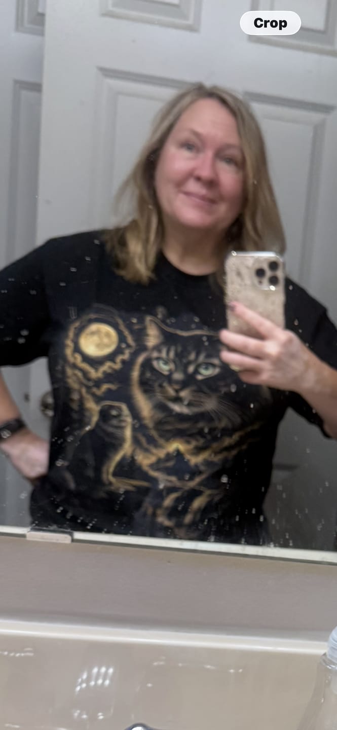 Customer photo review of Guiding Spirit | Custom Pet Tshirt