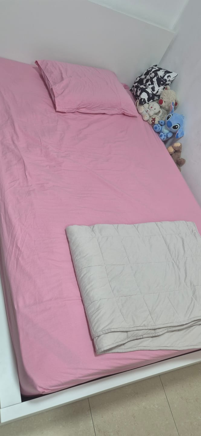 Customer photo review of זוג ציפיות כותנה ורוד - Ekko Cotton