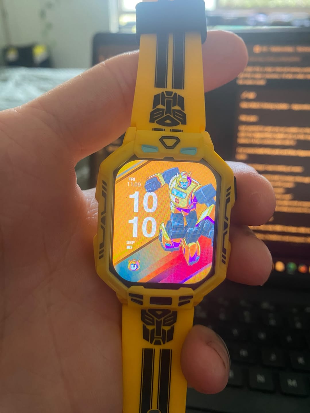 Customer photo review of Hard Hat Smartwatch