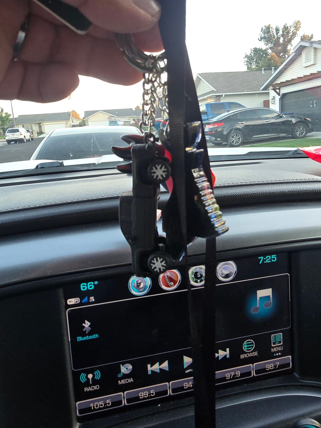 Customer photo review of 5-PACK KEYCHAINS