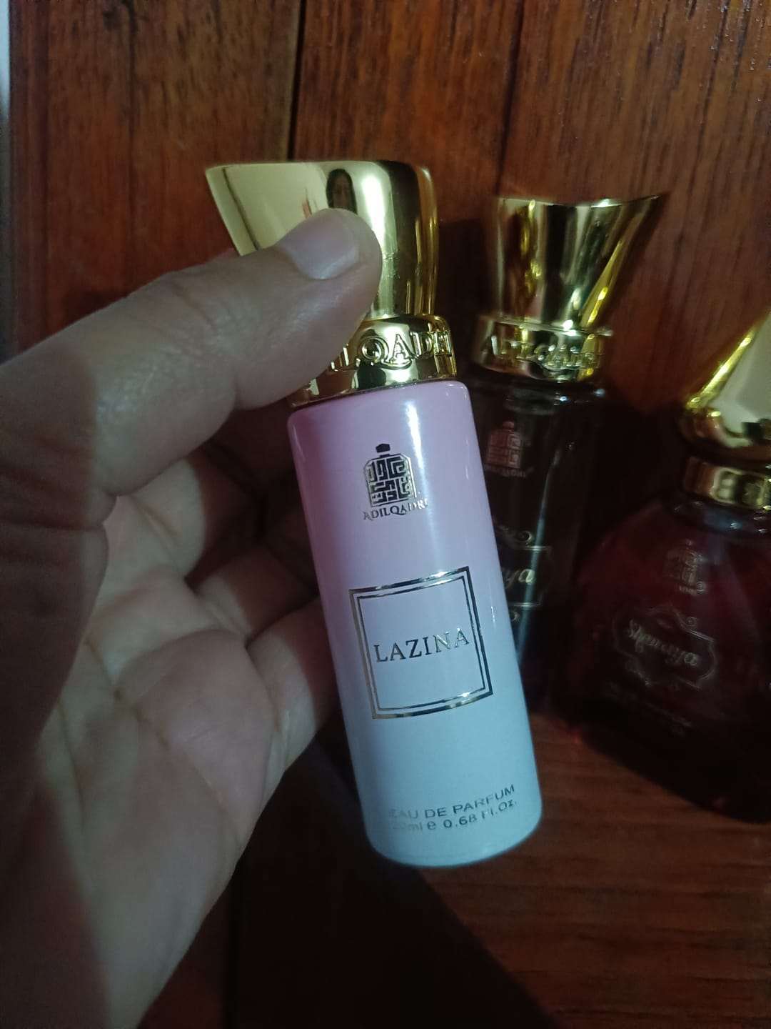 Customer photo review of Lazina Woman Perfume Spray 20ml