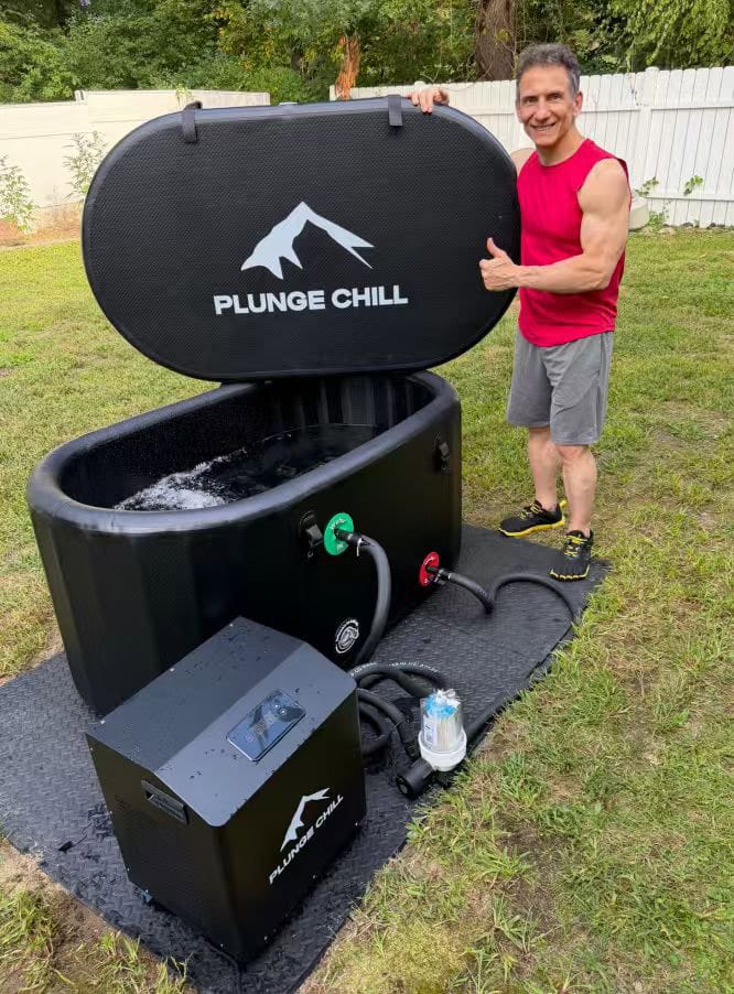 Customer photo review of 1HP Cold Plunge Chiller + Tub(Pro)