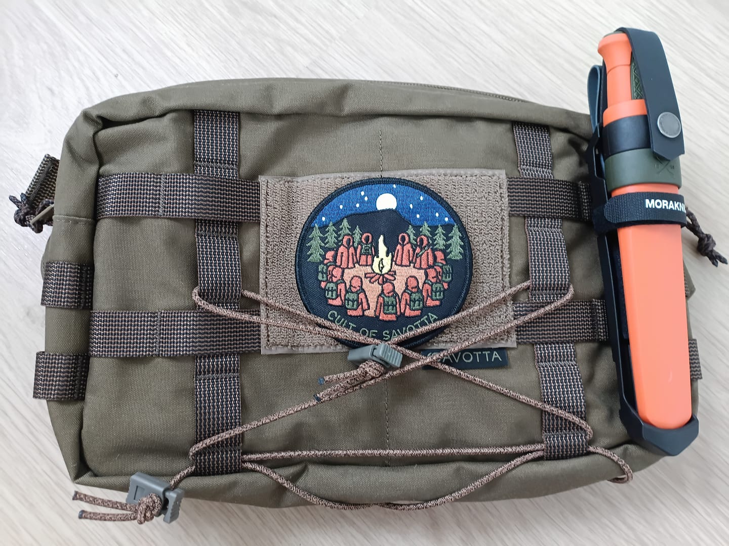Customer photo review of Cult of Savotta patch
