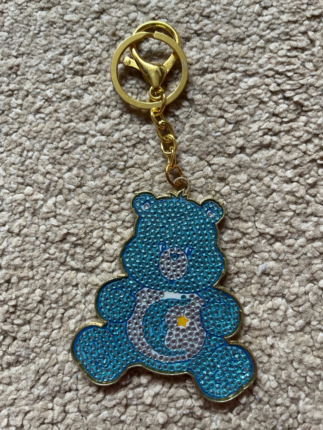 Customer photo review of Care Bears Crystal Art Keyring - Blind Bag