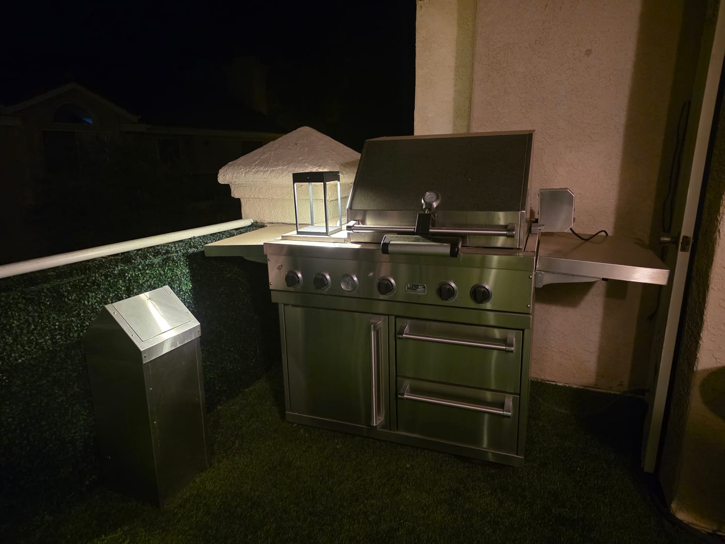 Avis client avec photo sur la lanterne solaire de luxe en métal