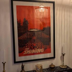 Customer photo review of The Shining (1980) - Premium Movie Poster