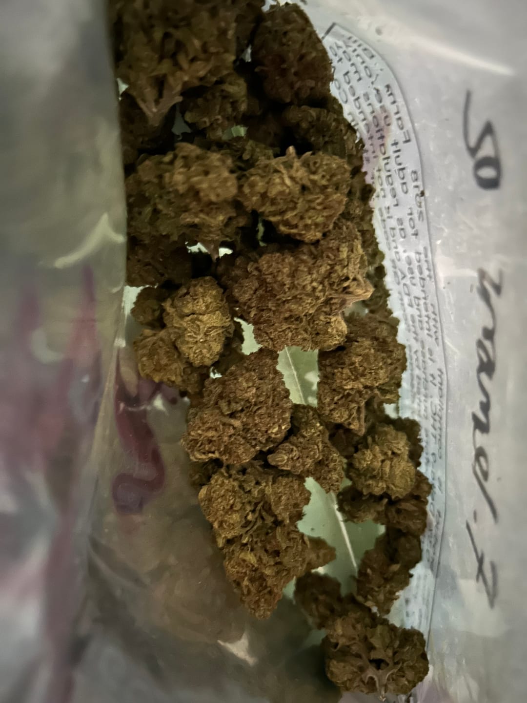 Customer photo review of Frozen Lemons THCA Flower