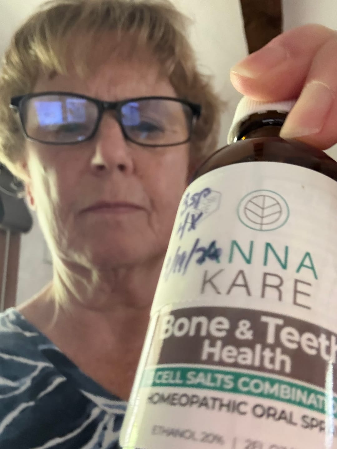 Customer photo review of Bone & Teeth Health Cell Salts - 60 ml