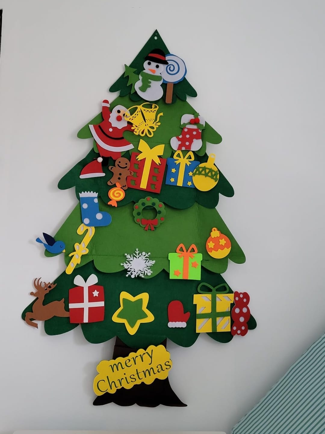 Customer photo review of Sapin de Noël En Feutrine Avenia™