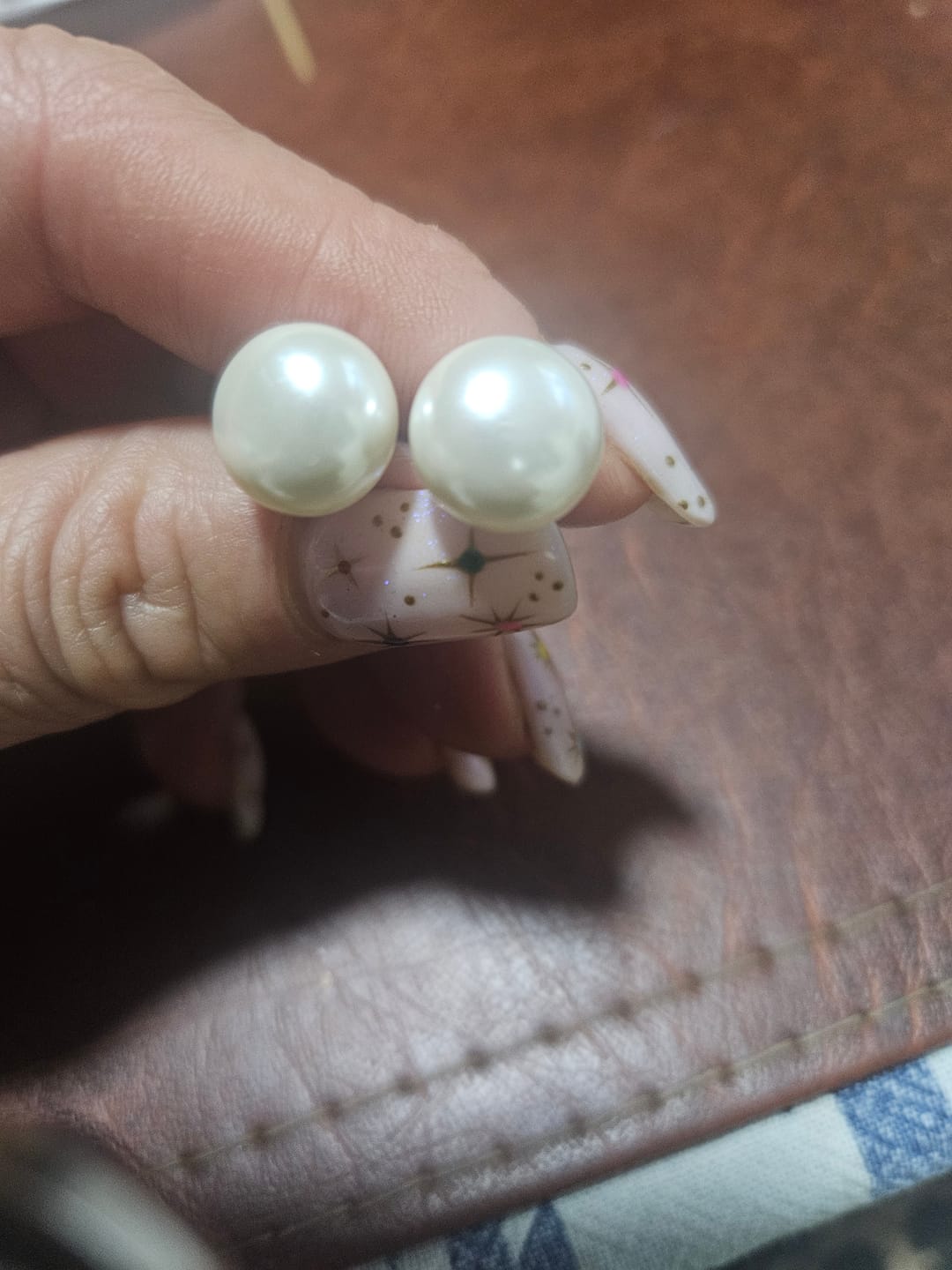 Reseña de Lorena T. sobre Aro Perla Achatada 12 mm