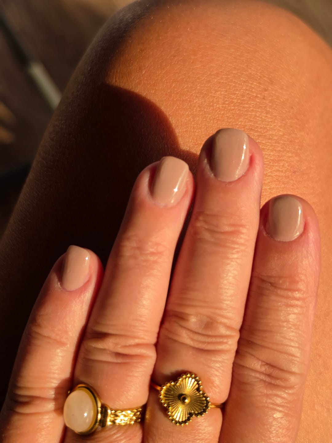 Customer photo review of Latte Dipping Powder