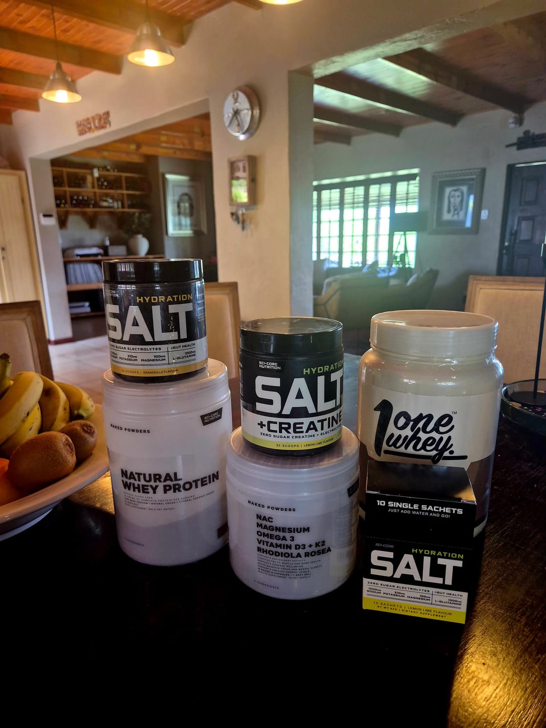 Customer photo review of HYDRATION SALT + CREATINE Lemon Lime