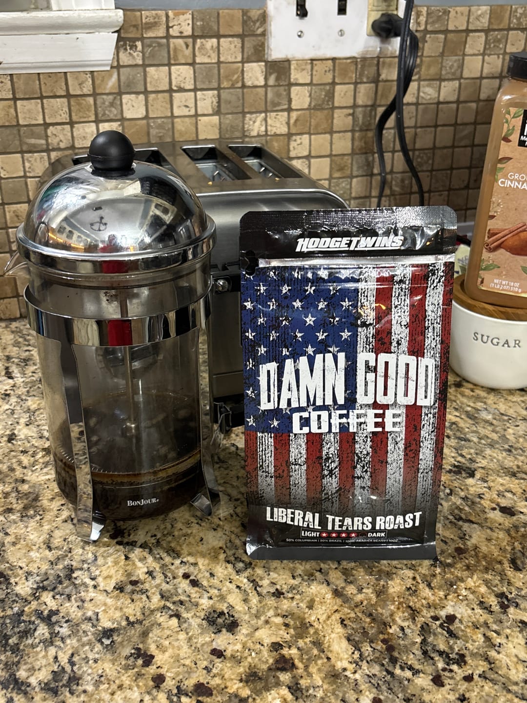 Customer photo review of Damn Good™ Coffee - Liberal Tears Roast - (10oz)