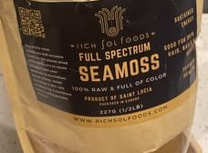 Customer photo review of Irish Sea moss