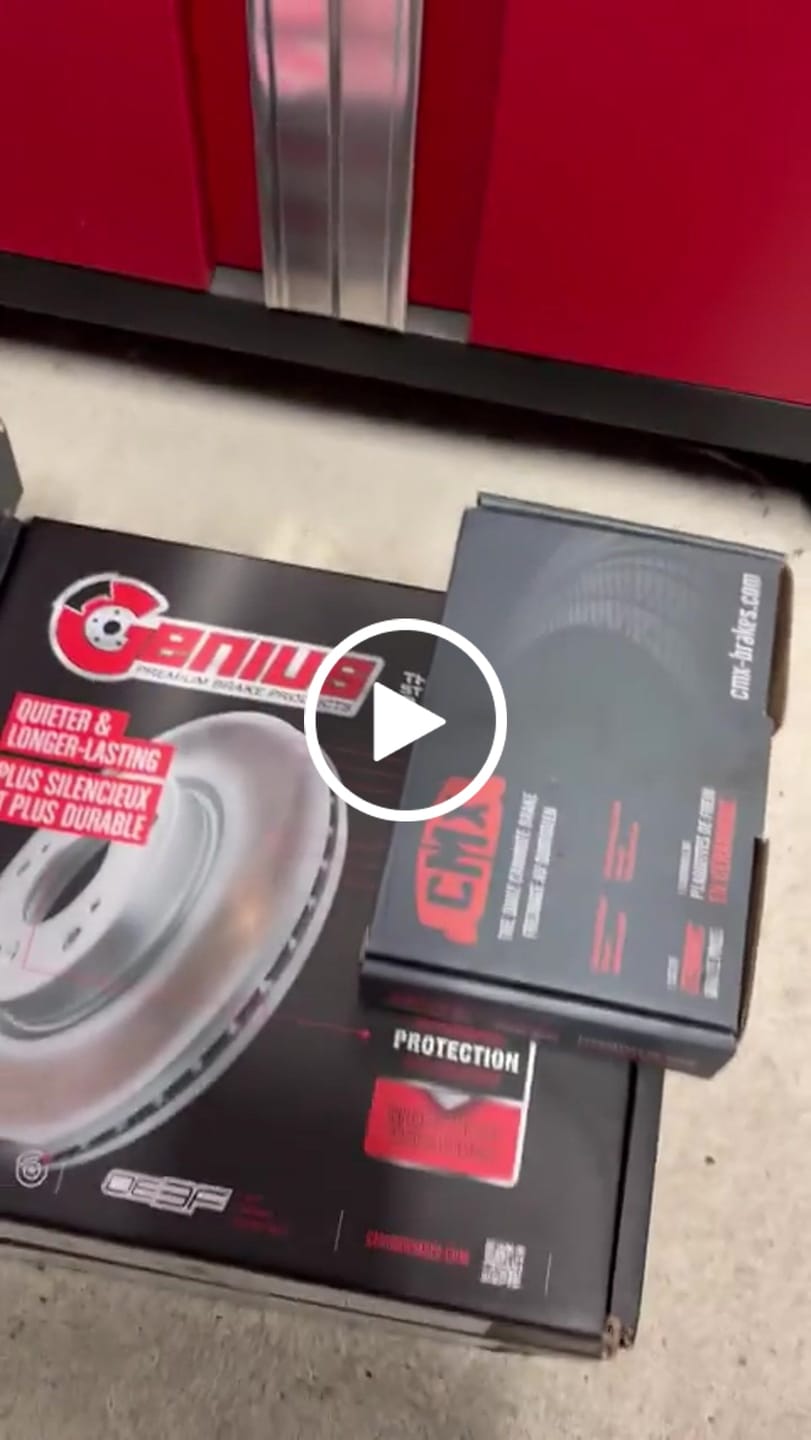 Customer video review of Rear Coated Disc Brake Rotors And Ceramic Pads Kit For Nissan Murano INFINITI Pathfinder QX60 Q50 Quest FX35 JX35 Q60 M37 QX70 Q70 Q70L FX45 FX37 M56 M35h KGC-101690