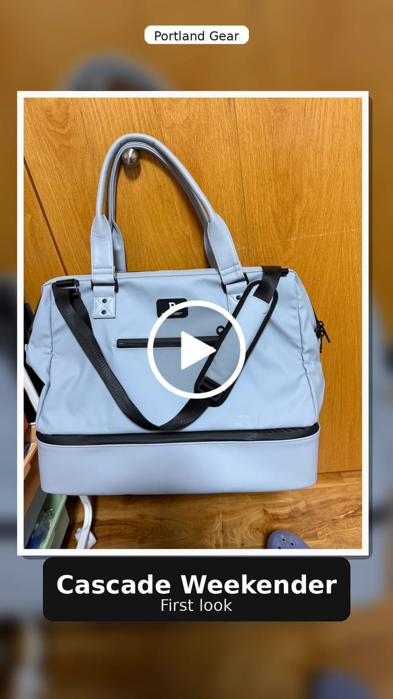 Customer video review of Cascade Weekender - Standard