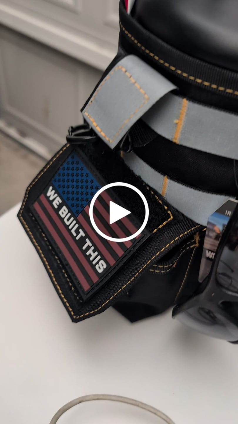 Customer video review of 64oz Iron Workforce Bottles