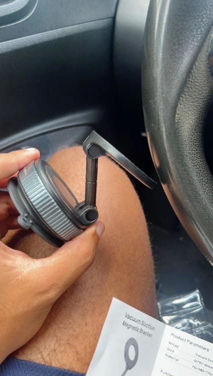 Customer photo review of 🧲 Soporte Magnético SmartHold Pro®