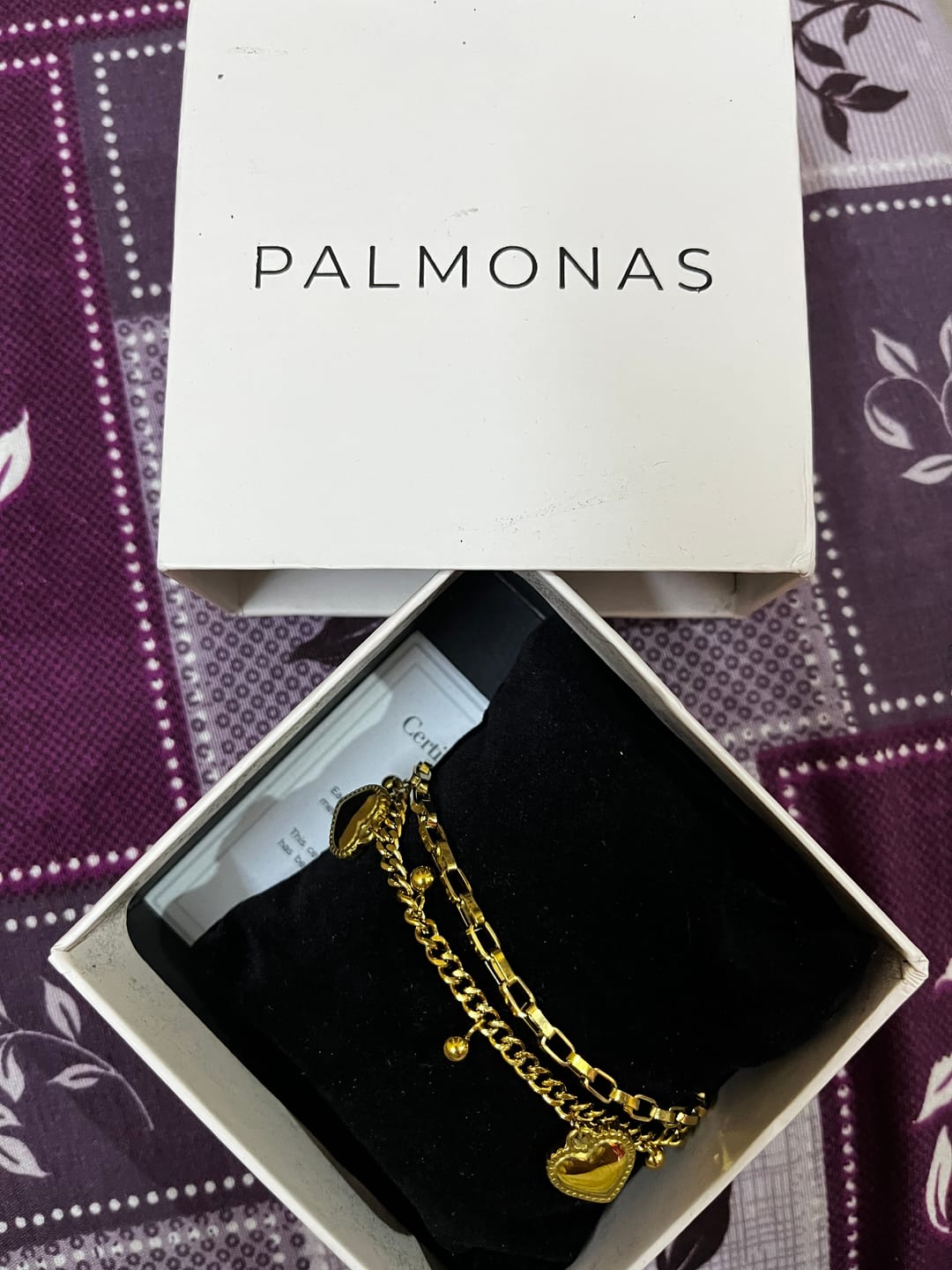 Customer photo review of Hearts All Over Bracelet