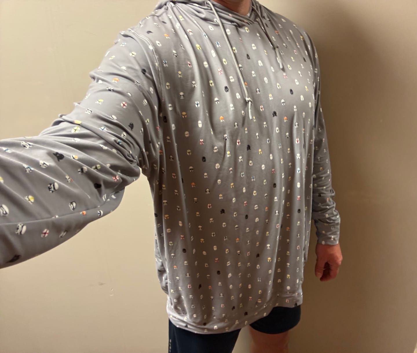 Customer photo review of Star Wars™ "Lil Troopers" – Performance Hoodie