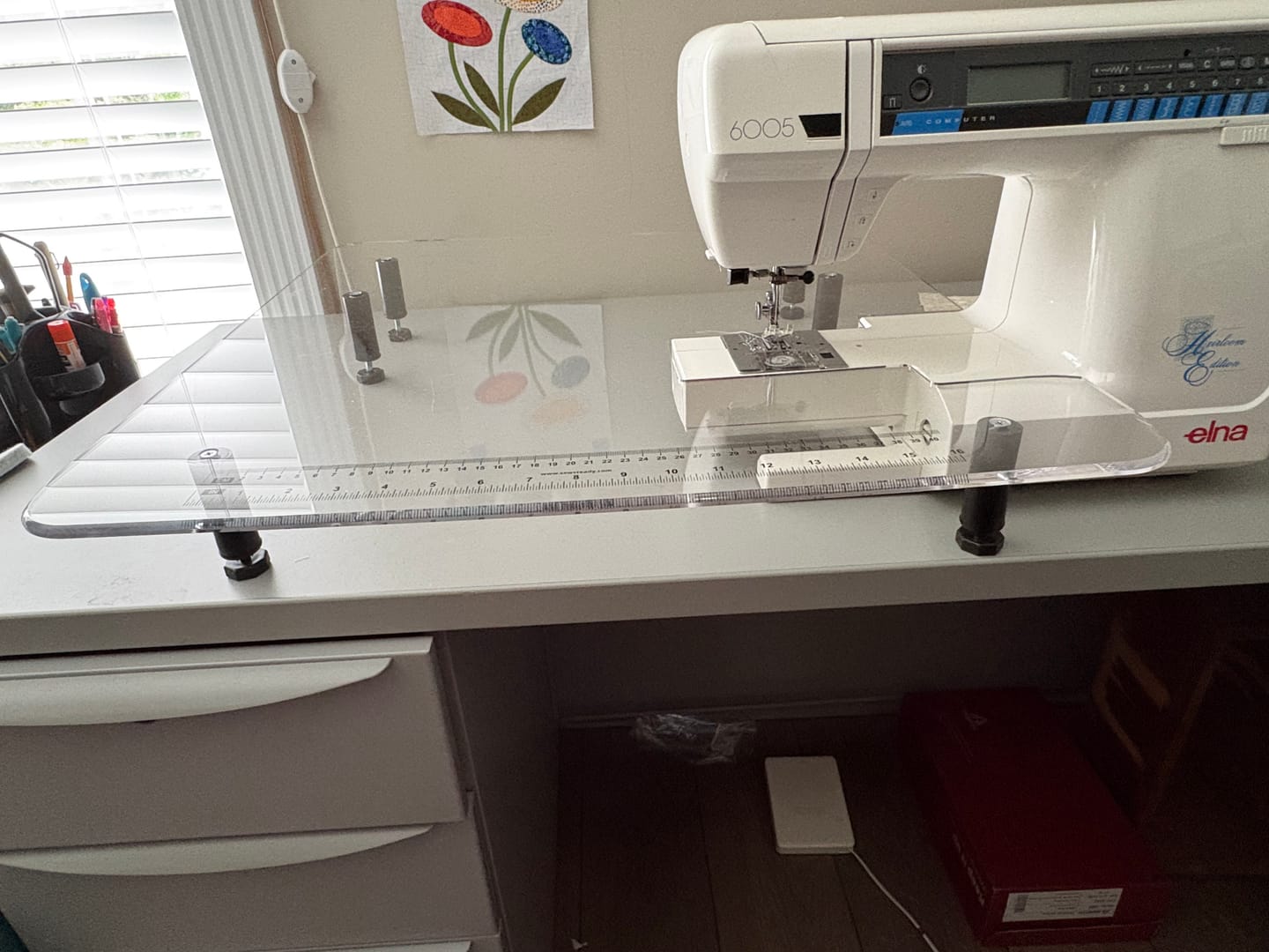 Customer photo review of Sew Steady Sewing Machine Extension Table