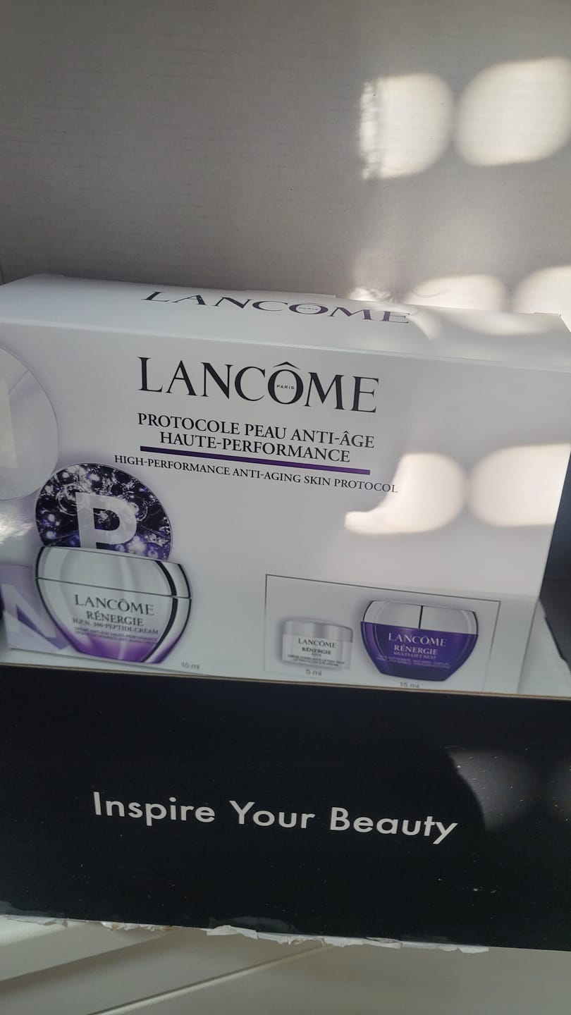 Customer photo review of Rénergie Peptide Cream 15ml Set לנקום רנרג'י ערכת טיפוח אנטי-אייג'ינג