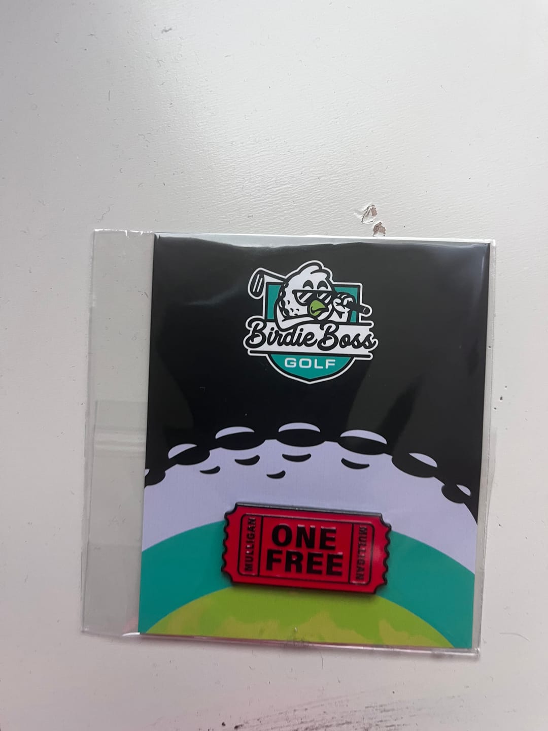 Customer photo review of Free Mulligan - Ball Marker