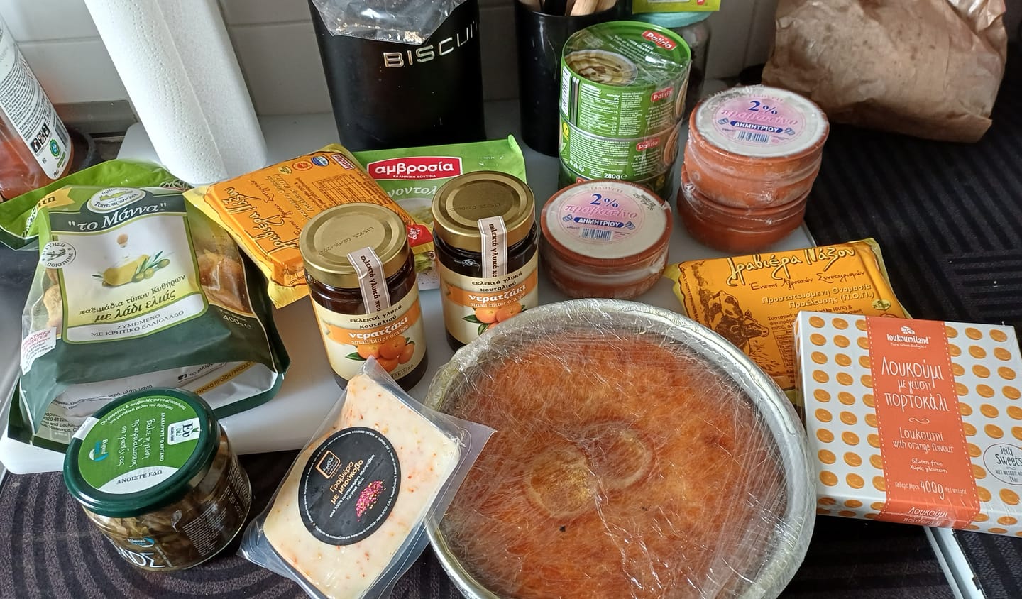 Customer photo review of Cretan paximadia with EVOO - 400g