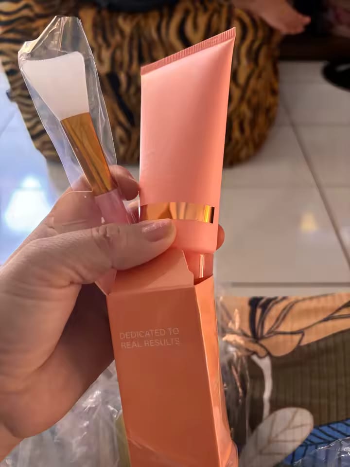 Customer photo review of Maschera peel-off al collagene