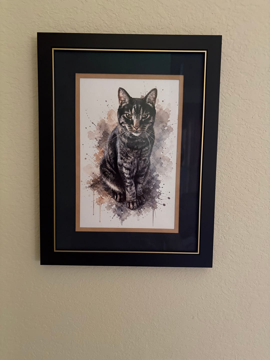 Customer photo review of Watercolor - Personalized Mug