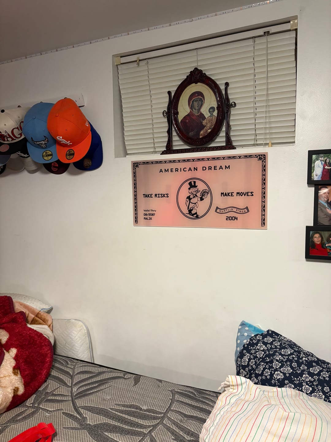 Customer photo review of Scrooge Card - Take Risks Make Moves