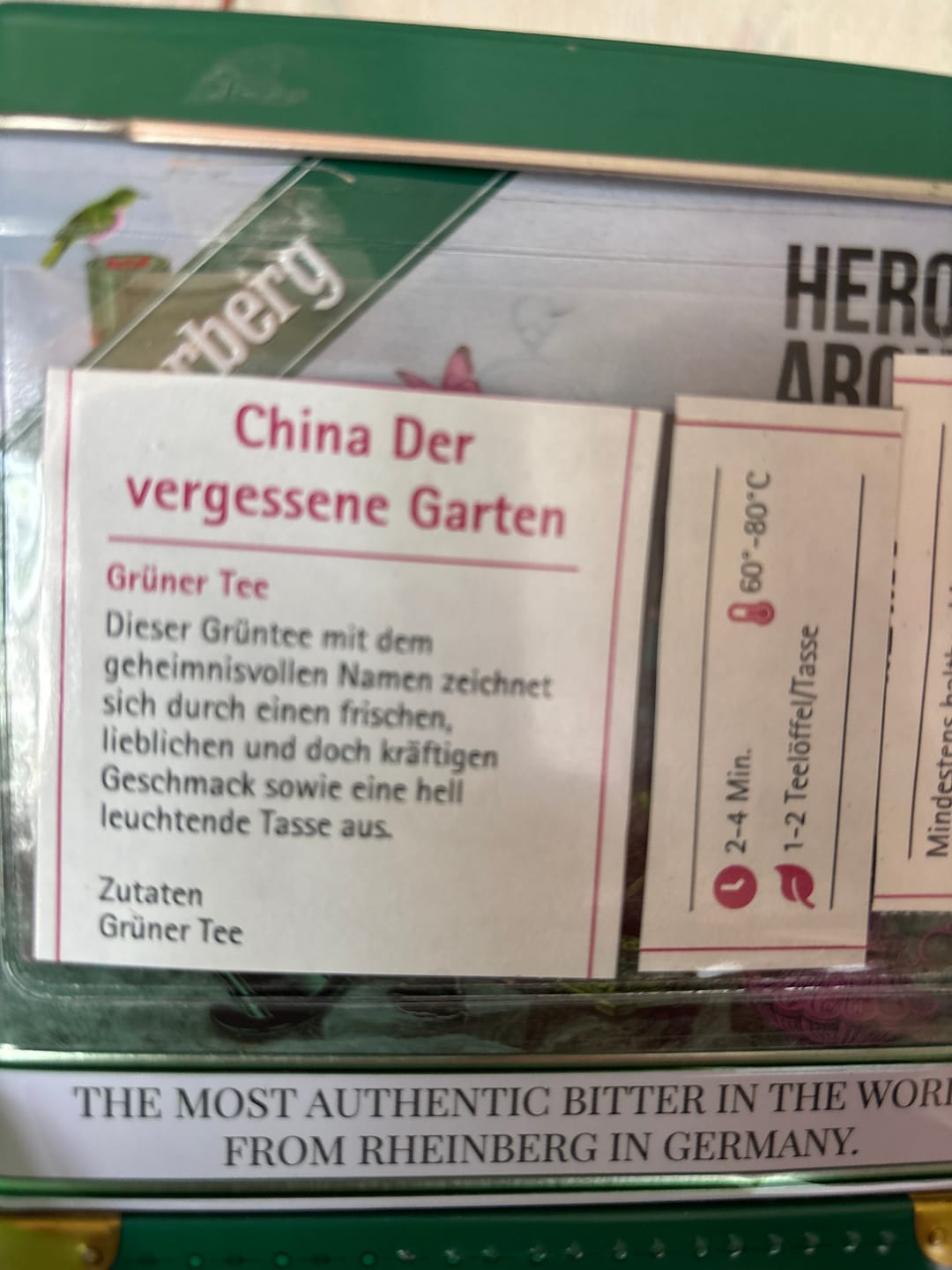 Customer photo review of China Der vergessene Garten