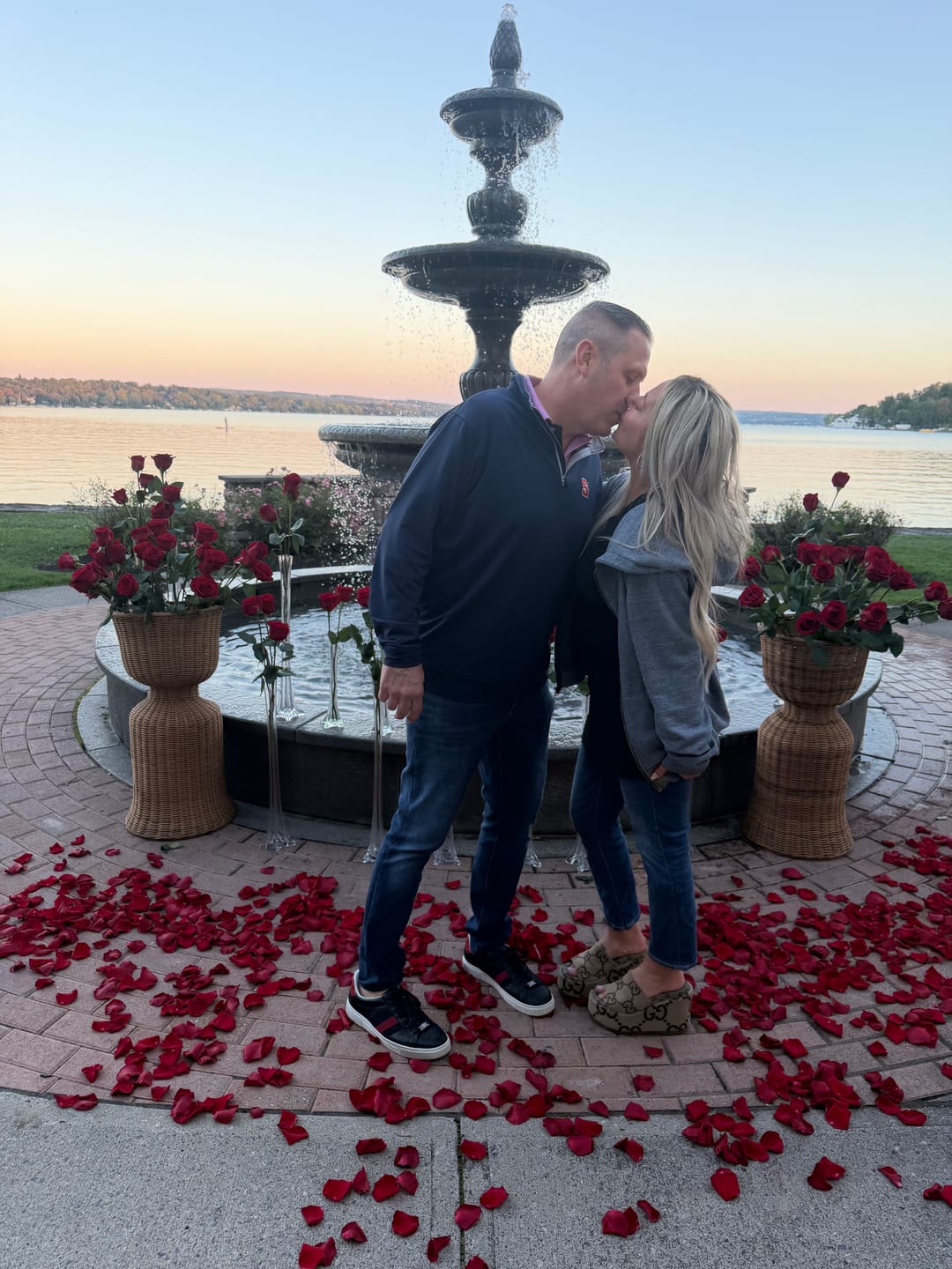 Customer photo review of Red Rose Petals