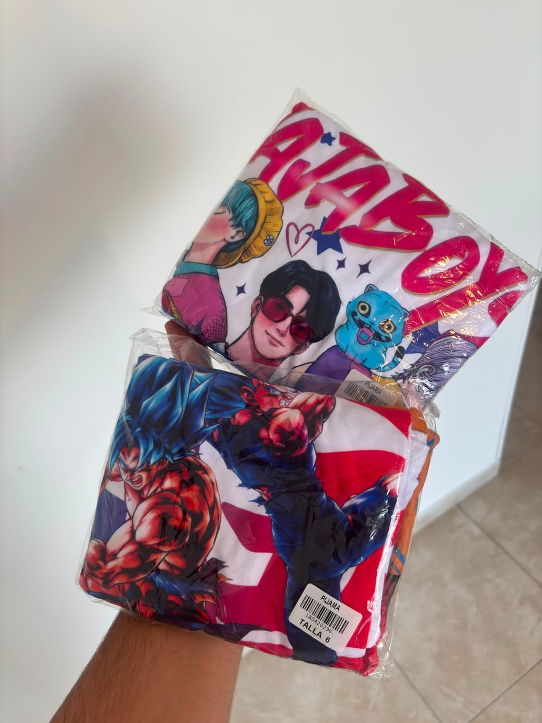 Customer photo review of PIJAMA MANGA CORTA NIÑAS SEP