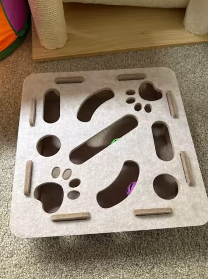 Customer photo review of Pawvly ™ - Cat Puzzle Box