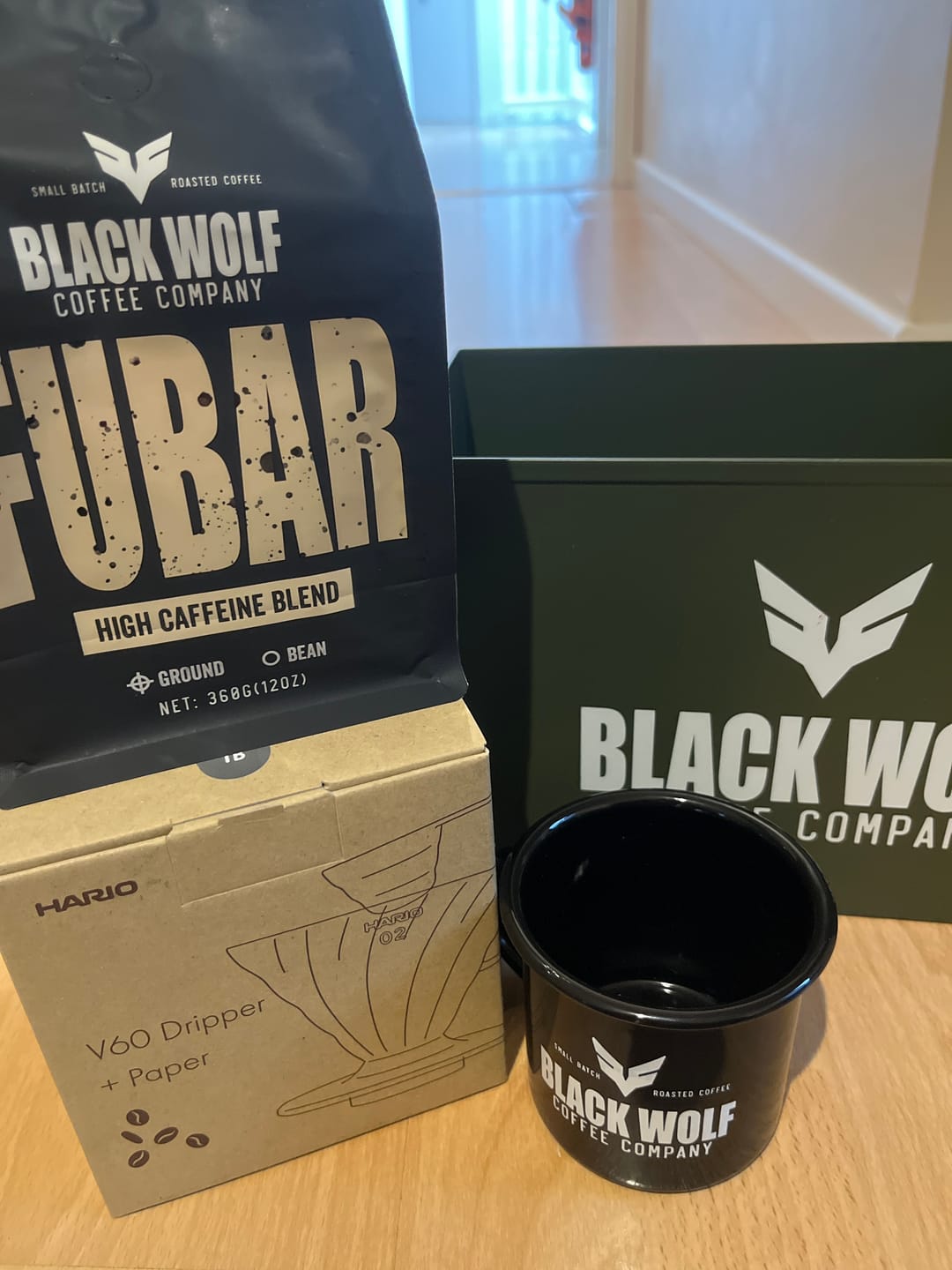 Customer photo review of High Caffeine Starter Kit