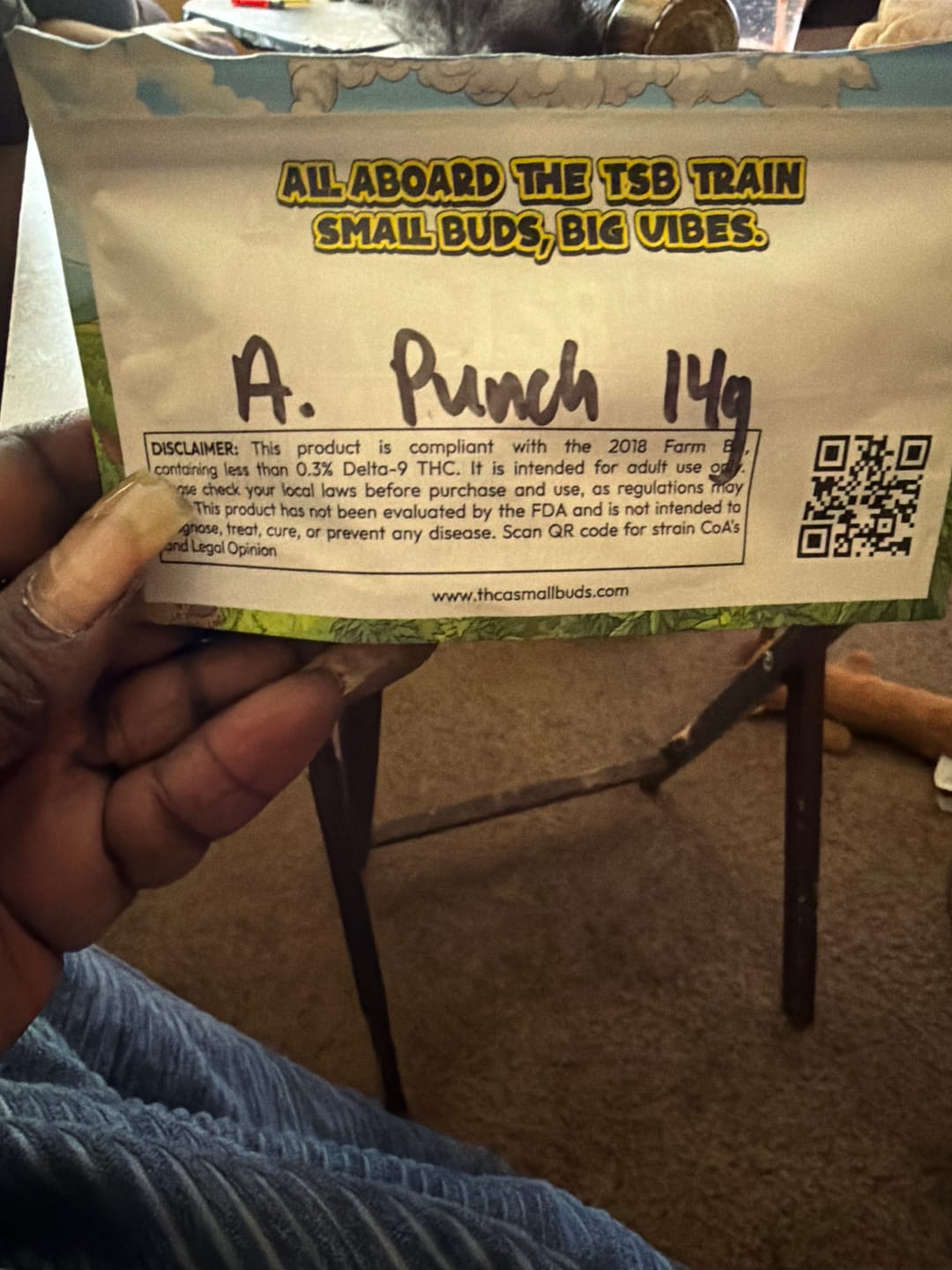 Customer photo review of Acapulco Punch THCA Flower