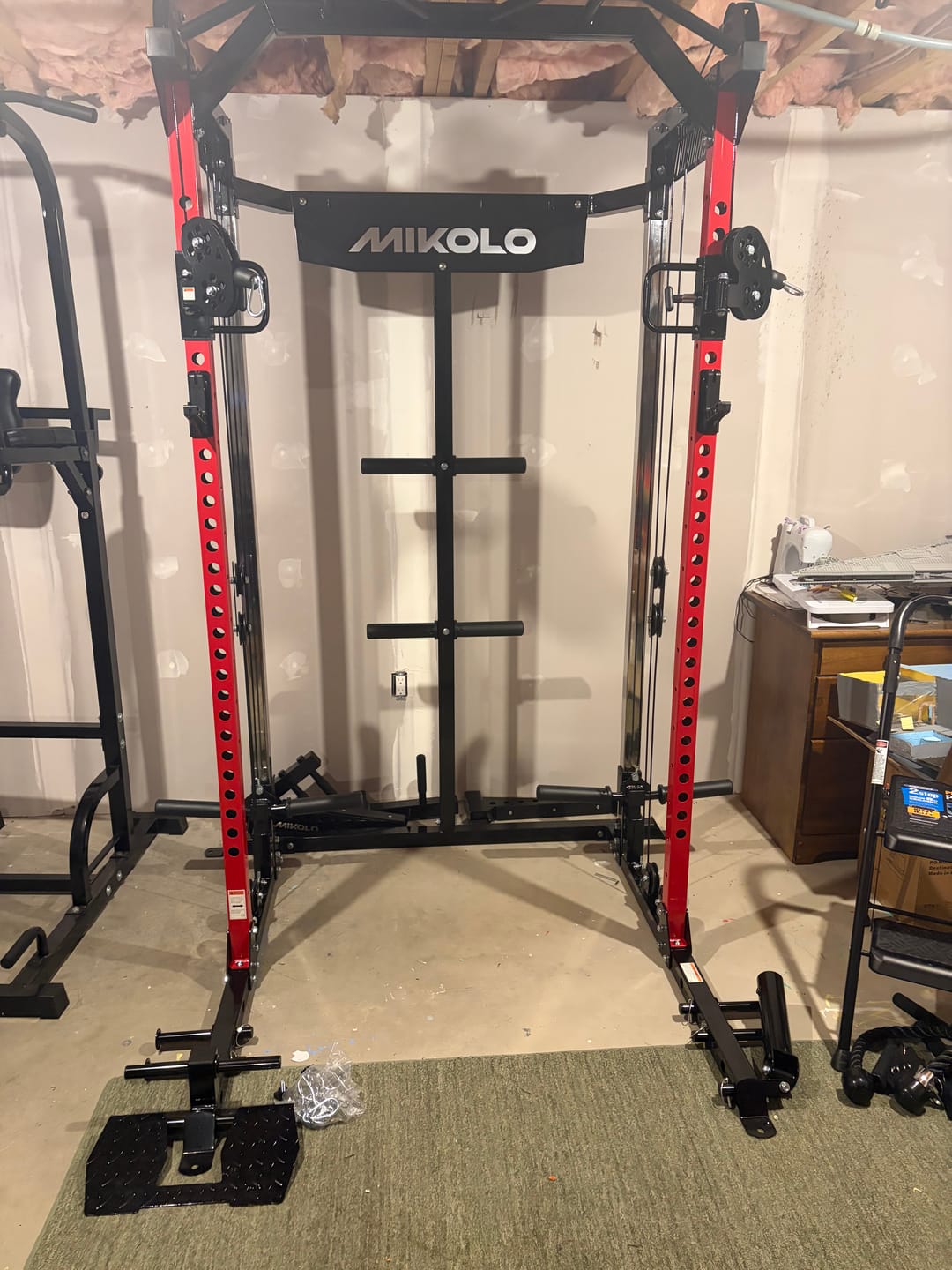 Customer photo review of HR05 Half Rack Functional Trainer