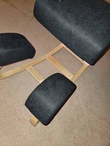 Customer photo review of Kneeling Chair For Better Posture