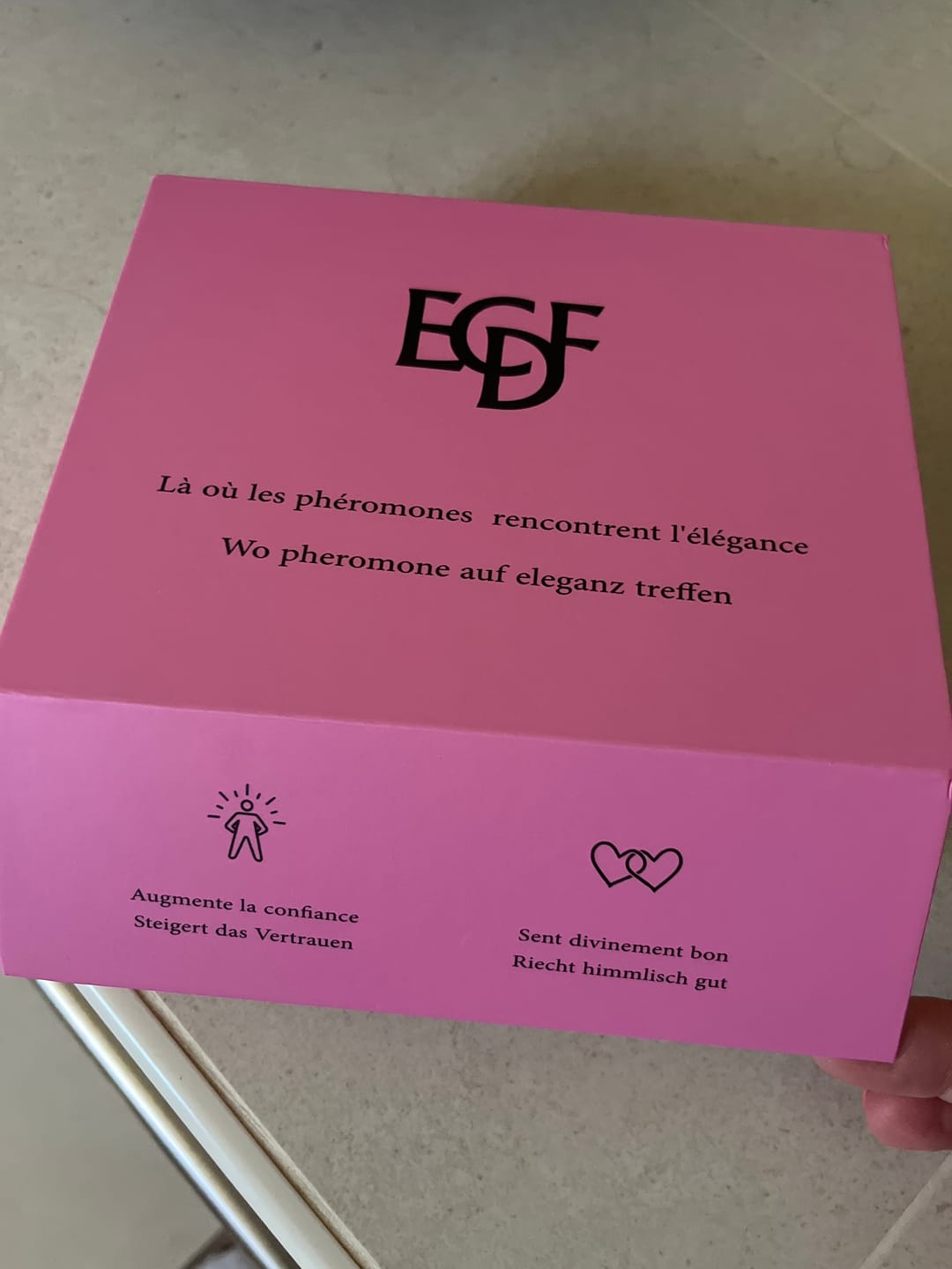 Customer photo review of Coffret aux phéromones