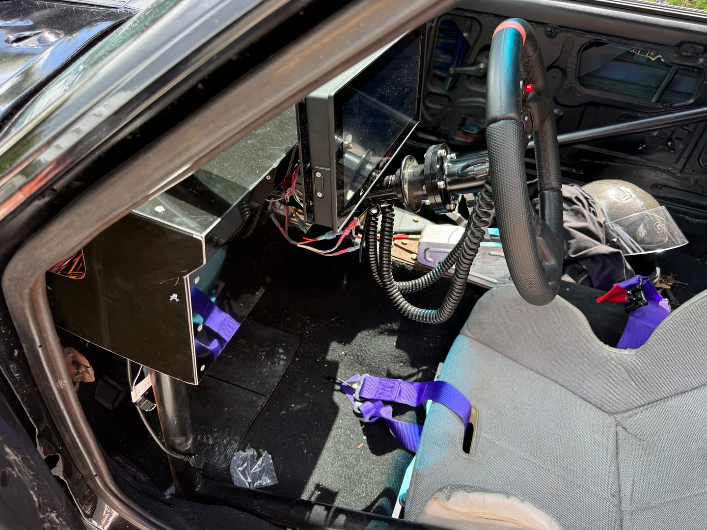 Customer photo review of Steering Column Extension 3.5" for 5 or 6 Bolt Steering Wheels and Quick Disconnect