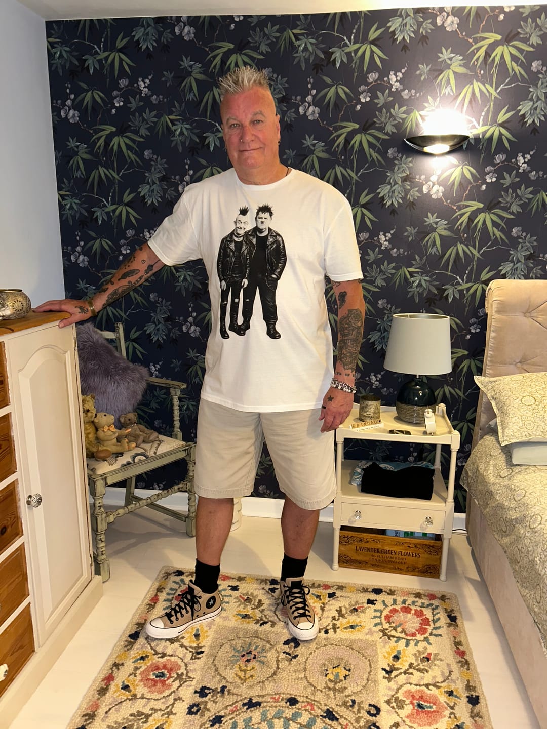 Customer photo review of Laurel & Hardy Funny T-Shirt